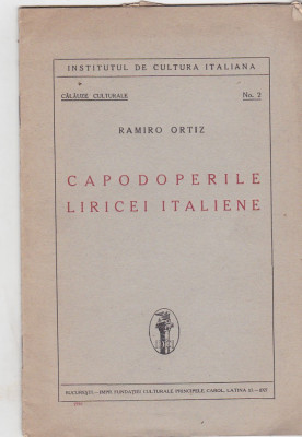 Ramiro Ortiz - Capodoperile liricei italiene foto