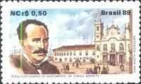 C422 - Brazilia 1989 - T.Barreto 1v. neuzat,perfecta stare