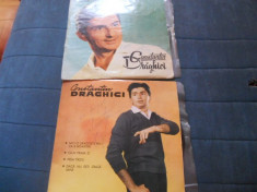 2 DISCURI VINIL CU AUTOGRAF CONSTANTIN DRAGHICI foto