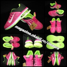 ADIDASI DAMA VERDE ROZ NEON PERNE AER GEN FIRMA NIKE AIRMAX 365 TR COLECTIE NOUA foto