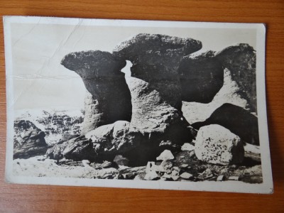 Carte postala - Anii 50 - Muntii Bucegi - Babele foto