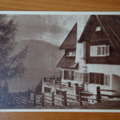 Carte postala - Vedere - Sepia - anii 50 - Predeal - Casa de odihna