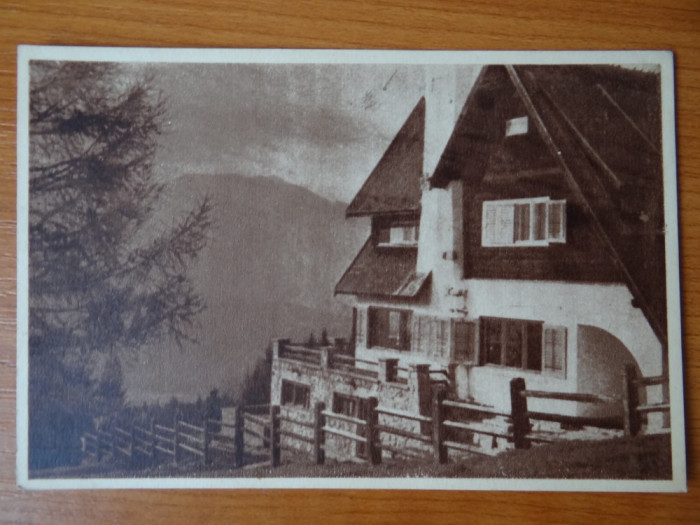 Carte postala - Vedere - Sepia - anii 50 - Predeal - Casa de odihna