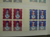 GERMANIA 1972 PIESE DE SAH SERIE COMPLETA , NESTAMPILATA IN BLOCURI DE 4