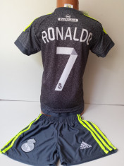 Echipamente sportive copii REAL MADRID - RONALDO culoare gri marimea 176 foto
