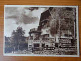 Carte postala - Vedere - Sepia - anii 50 - Predeal - Casa de odihna, Circulata, Fotografie