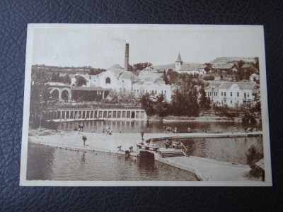 Carte postala - Vedere - Sepia - Ocna Sibiului foto