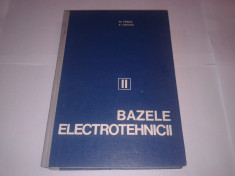 M.PREDA \ P.CRISTEA - BAZELE ELECTROTEHNICII ~ Circuite electrice ~ Vol.2. foto