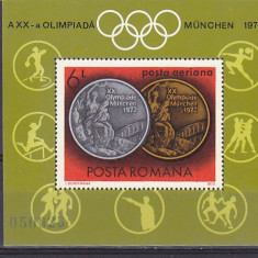 Romania ,med olimpice Munchen ,nr lista 806.
