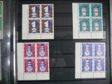 GERMANIA 1972 PIESE DE SAH SERIE COMPLETA IN BLOCURI DE 4