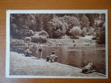 Carte postala - Vedere - Sepia - anii 50 - Tusnad, Circulata, Fotografie