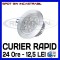 SPOT LED INCASTRABIL - 9W EPISTAR - ECHIVALENT 70W - ALB RECE SAU CALD