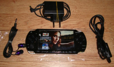 PSP Slim MODAT 4GB cu Jocuri, Emulatoare Neo-Geo Arcade, NES,SNES,Sega foto