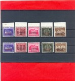 RO-0007=ROMANIA 1941=Fundatia Carol I,supratipar CERNAUTI+CHISINAU serii MNH, Arme, Nestampilat