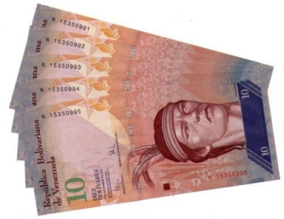 Venezuela 10 bolivares 2009 - UNC foto