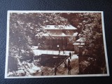 Carte postala - Vedere - Sepia - Slanic - Moldova - Cascada, Circulata, Fotografie