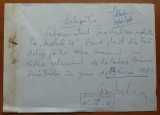 Cumpara ieftin Text olograf al scriitorului si redactorului de la Secolul XX , Geo Serban