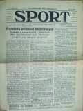 Sport Cluj Kolozsvar 1921 1 august ziar sportiv limba maghiara