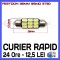 BEC AUTO LED LEDURI - SOFIT FESTOON C5W 36 mm 9 SMD 5730 CANBUS FARA EROARE