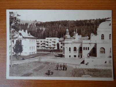 Carte postala - Vedere - Sepia - anii 50 - Vatra Dornei foto