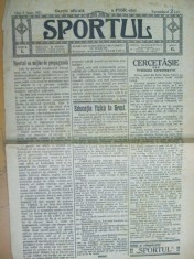 Sport Cluj Kolozsvar 1921 6 iunie ziar sportiv