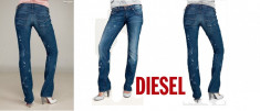 Blugi DIESEL Original Femei &amp;quot;Lowky 0073j&amp;quot; Model NOU 2015 BOYFRIEND Marime W26 foto