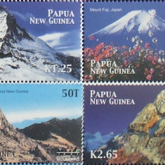 PAPUA NOUA GUINEE 2002 - MUNTI, 4 VALORI, NEOBLITERATE - PNG 059