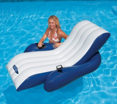 Saltea Fotoliu Gonflabil piscina plaja Intex 58868 Gama Lux Comfort White foto