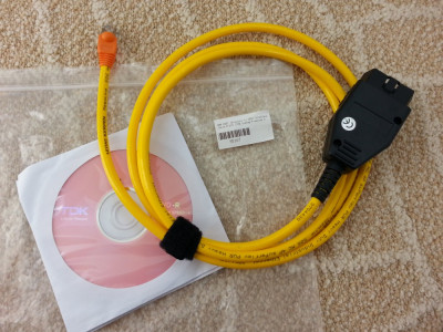Interfata diagnoza - codari BMW ENET Cable E-SYS, ISTA-P, cod FSC navigatie foto