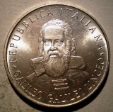 A.175 ITALIA GALILEO GALILEI 500 LIRE 1983 XF/AUNC ARGINT 198000ex., Europa