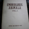 EMBRIOLOGIE ANIMALA VOL. I G. A. SMIDT