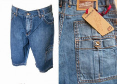 Art.003 Bermude jeans albastru FARMS W 31 Talie 81 cm foto