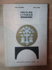 FOLCLOR LITERAR ROMANESC de BARBU THEODORESCU , OCTAV PAUN , 1967 foto