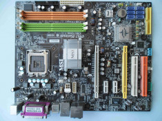 Placa de baza MSI P965 Platinum - suporta Core 2 Quad - DDR2 PCI-E socket 775 foto