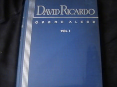 OPERE ALESE-VOL1- DAVID RICARDO-333PG-A 4- foto