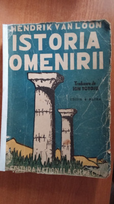 istoria omenirii -hendrik van loon 1945 foto