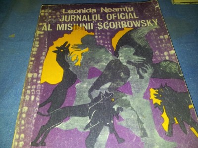 JURNALUL OFICIAL AL MISIUNII SCORBOWSKY LEONIDA NEAMTU foto