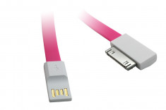 USB Cablu My-Trim iPHONE 4 Roz foto