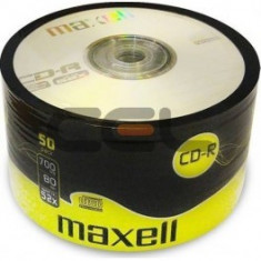 CD-R80 52X Maxell - SHRINK 50 PCS foto