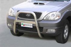 Bullbar inox Hyundai Terracan 2004 omologat - MA/154/IX foto