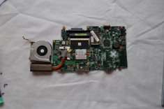 Placa de baza Packard Bell Ajax C2 functionala cu CPU si radiator. foto