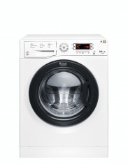 Masina de spalat cu uscator Hotpoint Ariston WDD 8640B EU, Incarcare Frontala, A, 1400 rpm, 8 Kg, Afisaj LCD, Alb+Anthracite(Negru) foto