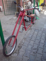 Bicicleta Chopper foto