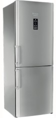Combina frigorifica Hotpoint Ariston ENBGH 19223FW, No Frost, Clasa A+, 302 + 148 Litri, Latime 70 Cm, Afisaj Digital, Inox foto