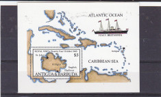 Navigatie ,harti ,Antigua. foto