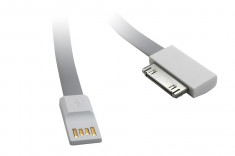 Cablu de incarcare USB My-Trim iPHONE 4 Gri foto