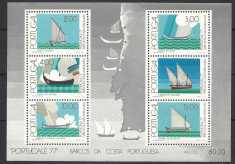 Portugalia 1977 - (MI Bloc 22) - MNH foto