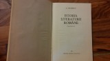 Istoria Literaturii Romane - Compendiu G. Calinescu (1968) Editie Originala