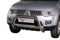 Bullbar omologat inox Mitsubishi L200 2010 &amp;amp;gt; Double Cab omologat - EC/SB/260/IX foto