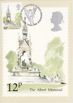 1856 - Anglia 1980 - carte maxima